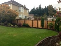 Backyard Privacy Fence by Archterra Landscaping
