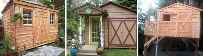 Millworks Custom Cedar Sheds Storage &amp; Garden Sheds 